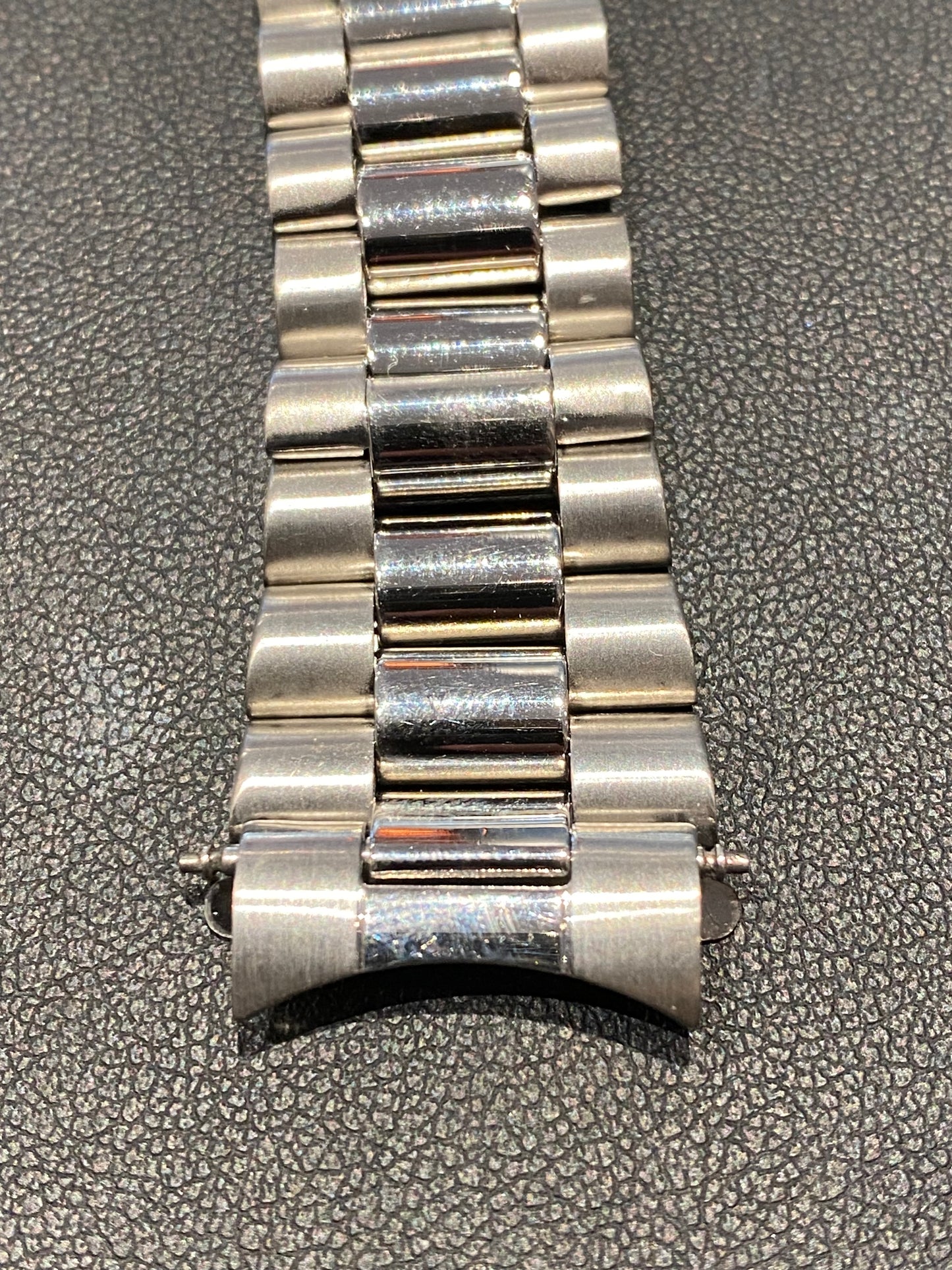 Steel Curved End Bracelet Strap 20mm