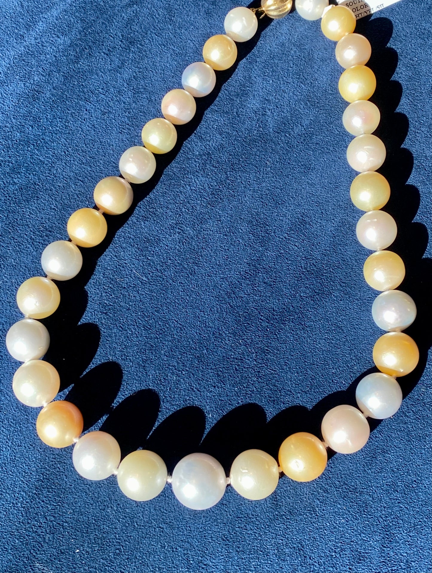 South Sea Multi-colored Pearl Necklace