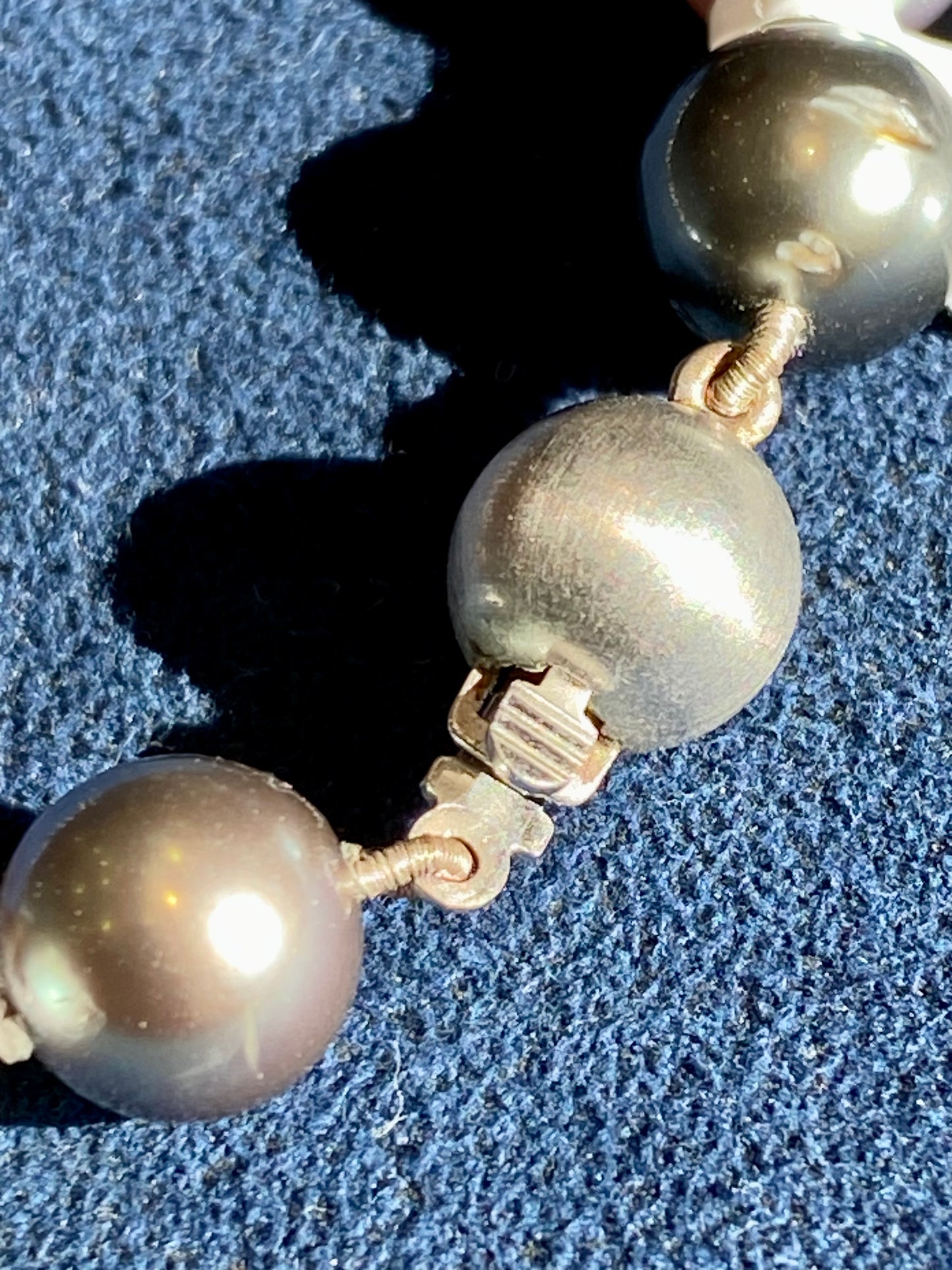 Tahitian Multi-colored Pearl Necklace