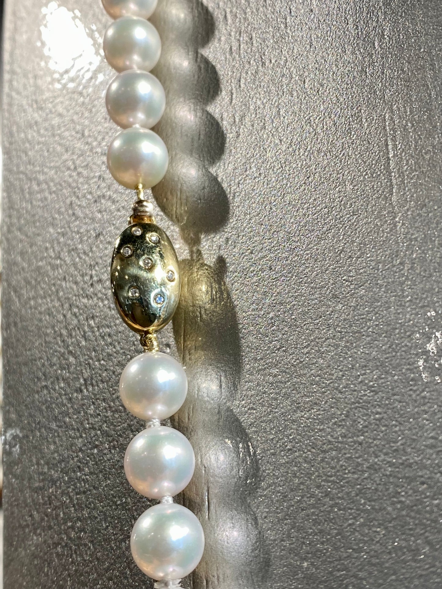 14ky Pearl Opera Necklace