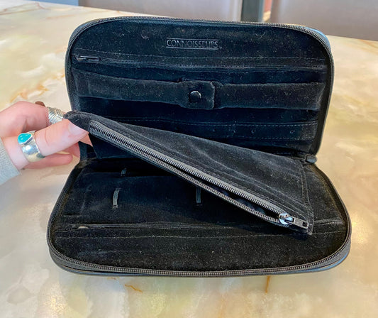 Leather Jewelry Travel Case