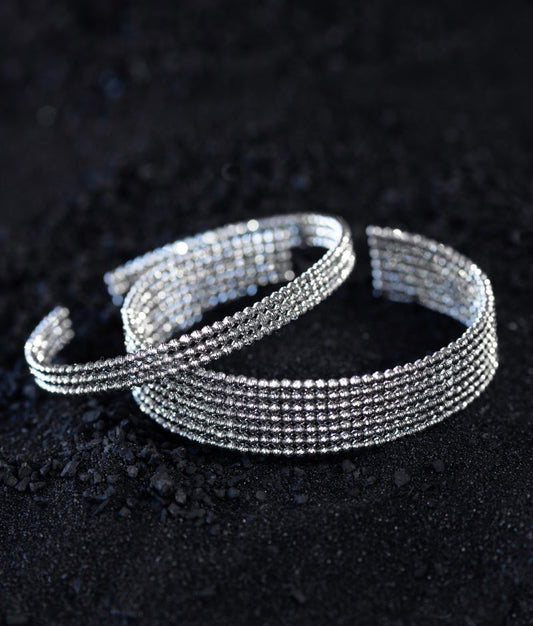 Platinum Cuff Bracelet