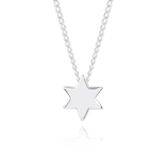 SS TINY STAR OF DAVID NECKLACE