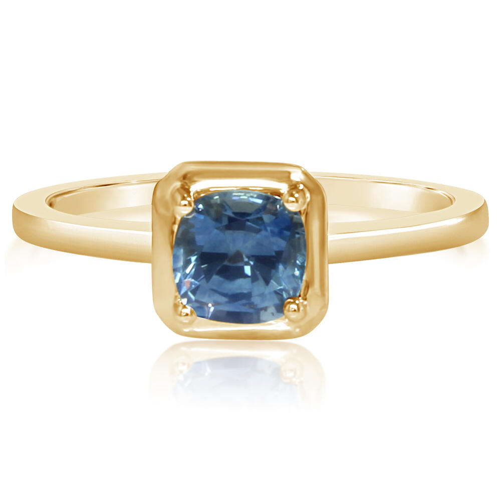 14KY MONTANA SAPPHIRE RING