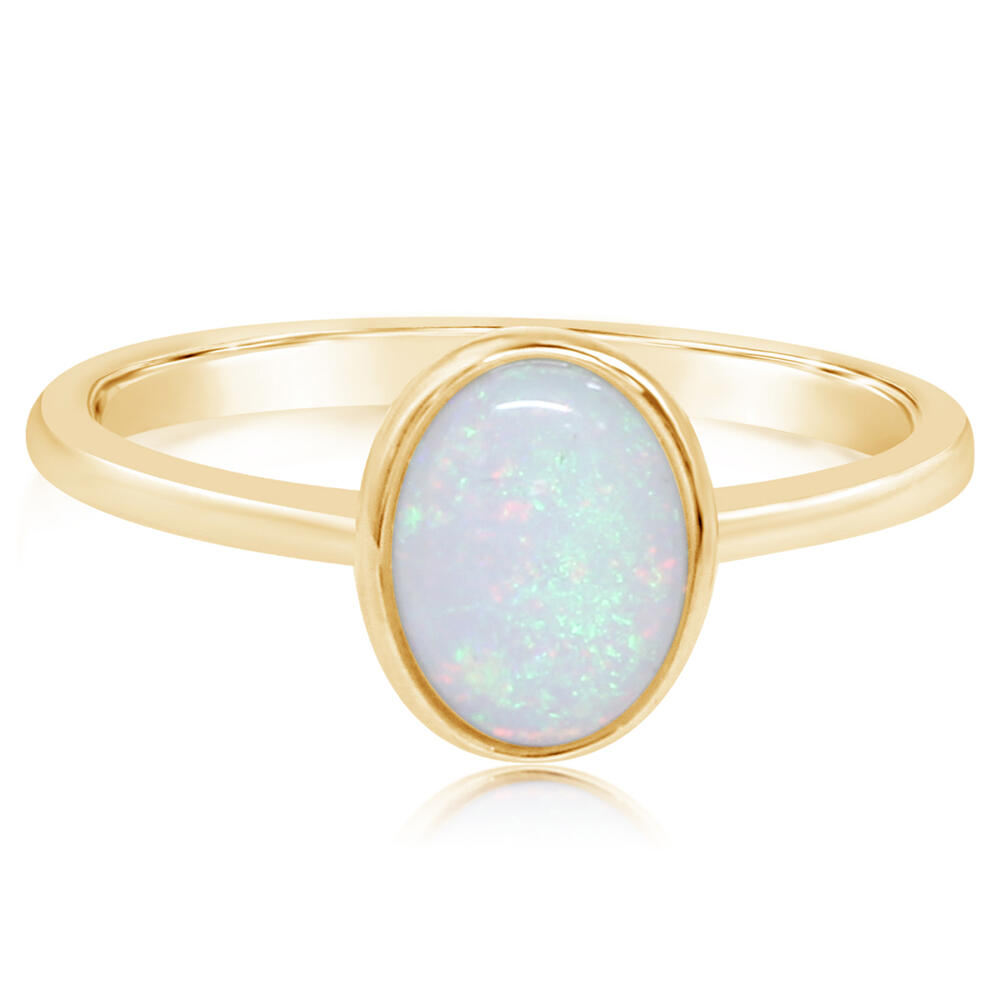 14KY AUSTRALIAN OPAL RING