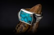 William Henry Sleek Turquoise Ring
