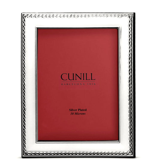 Silver-Plated "Links" Picture Frame