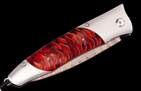 WILLIAM HENRY limited edition RED SUN KNIFE