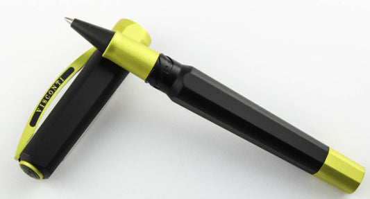 Visconti Opera Metal Roadster Black/Yellow Roller Ball Pen