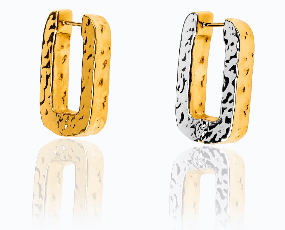 SS/Gold Herencia Earrings