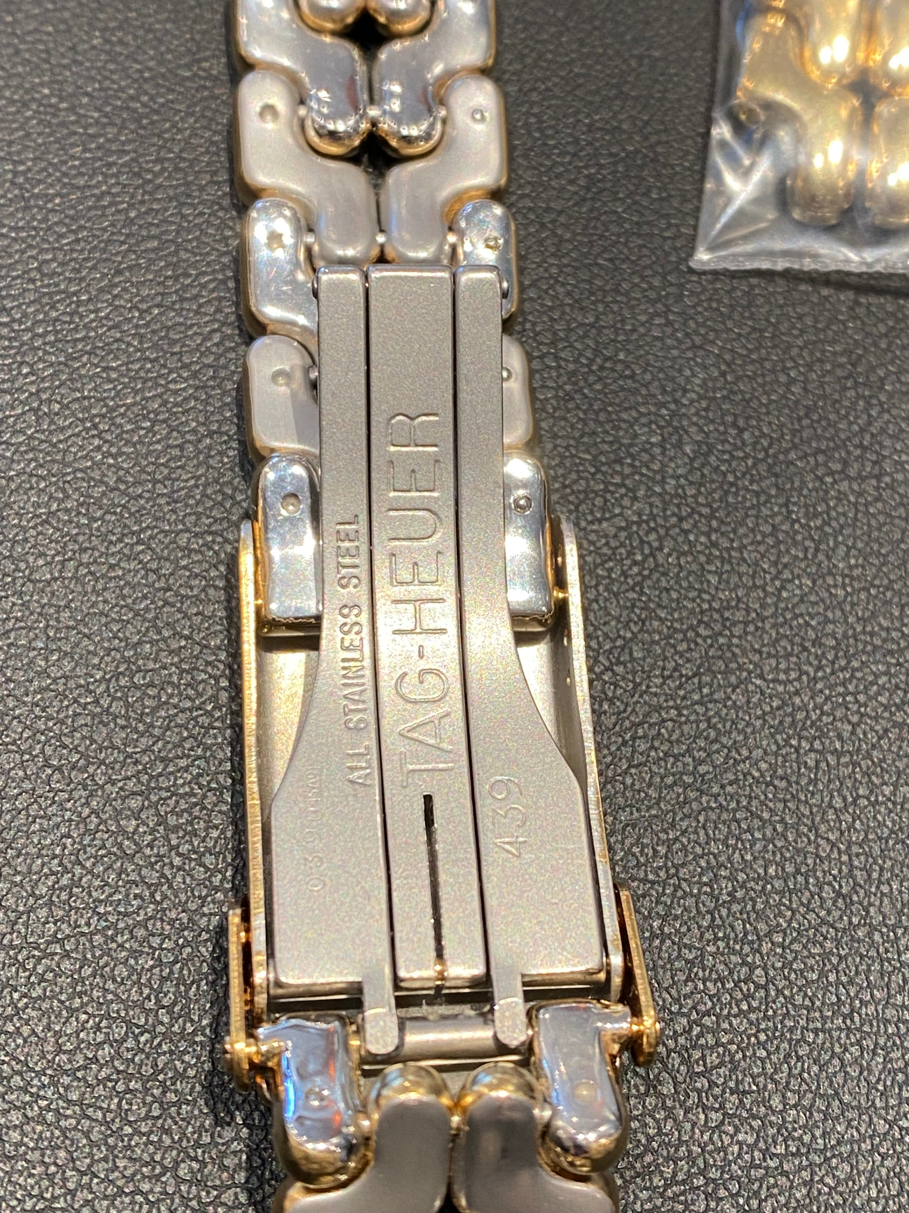 Tag Heuer Gold Plated Watch Band Barry Peterson Jewelers