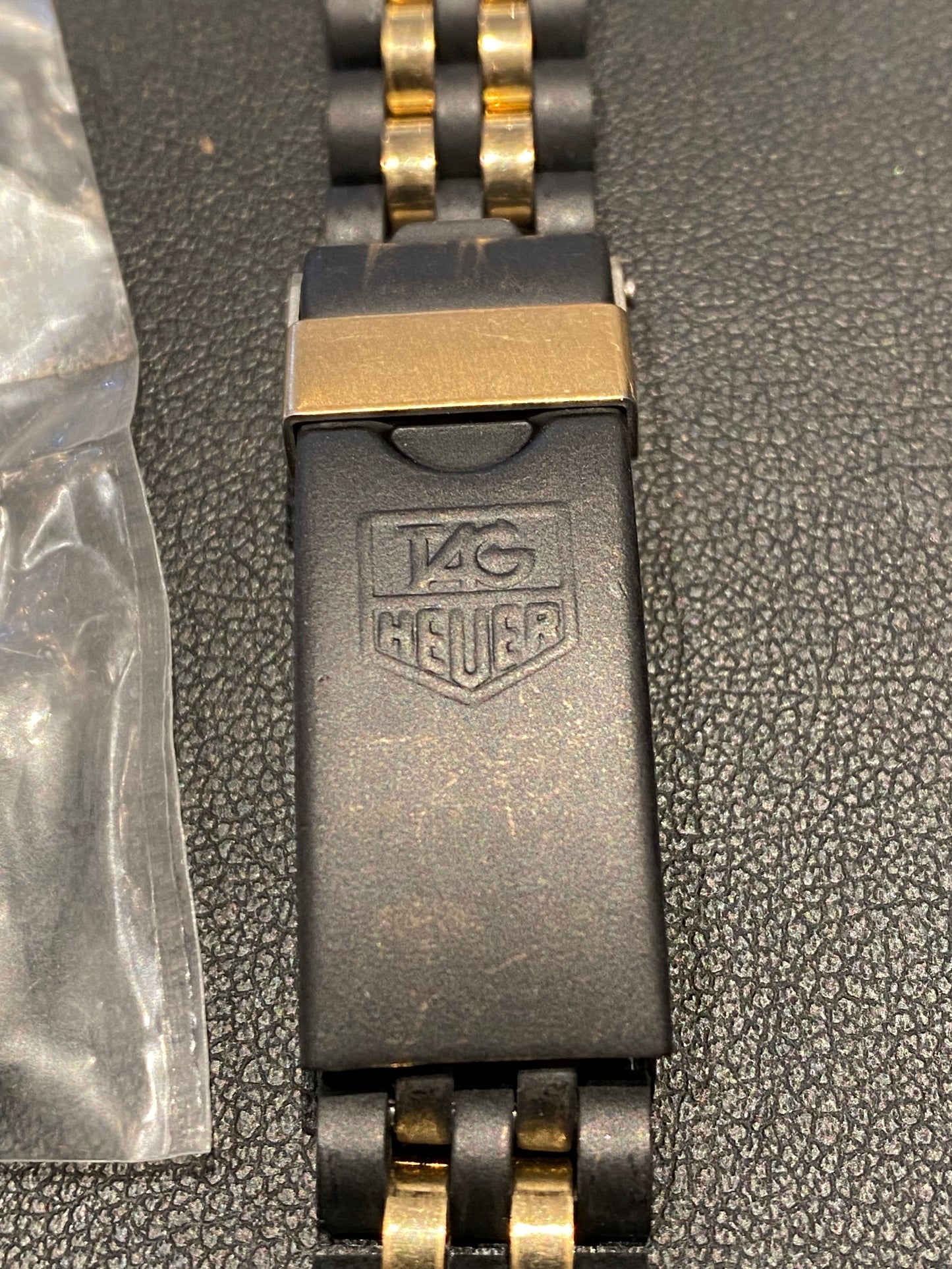 Tag Heuer Steel Gold Bracelet 14mm