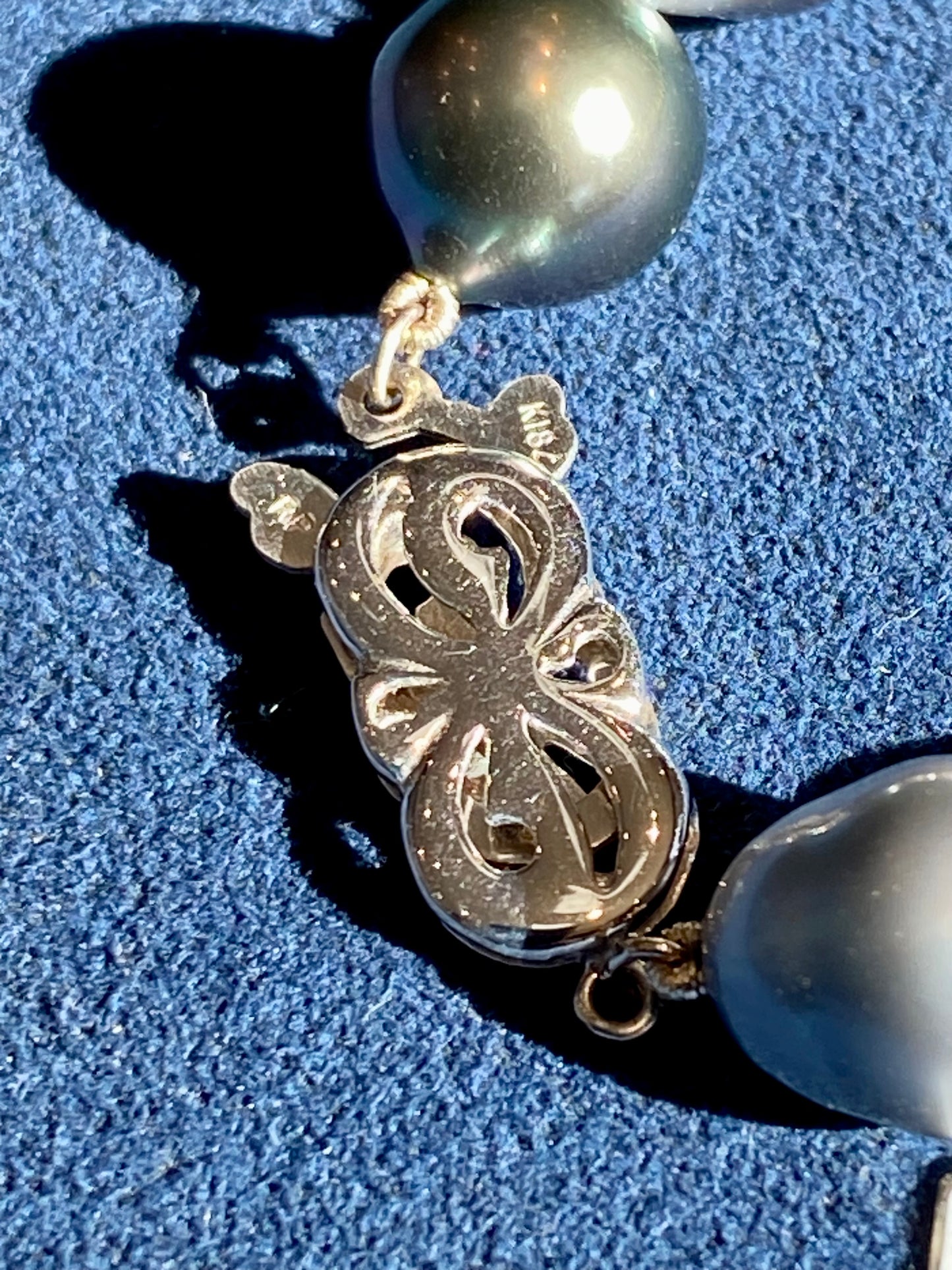 Baroque Multi-colored Pearl Necklace