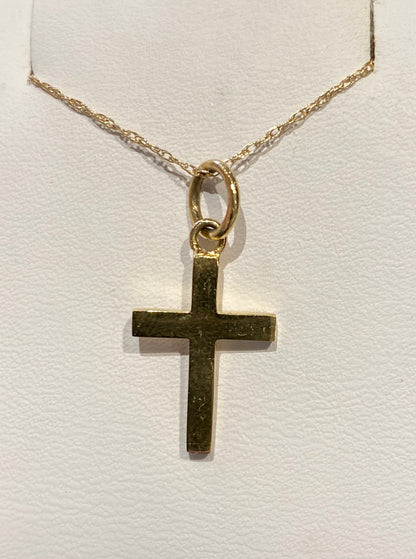 14K SMALL CROSS