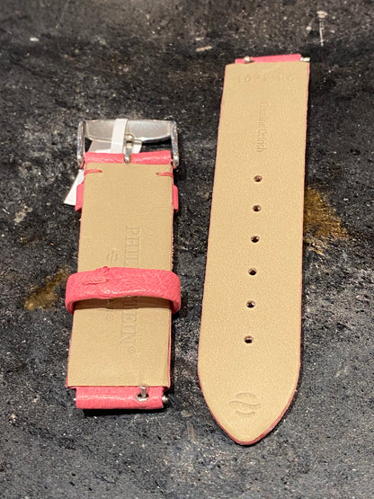 Philip Stein Pink Ostrich Watch Band