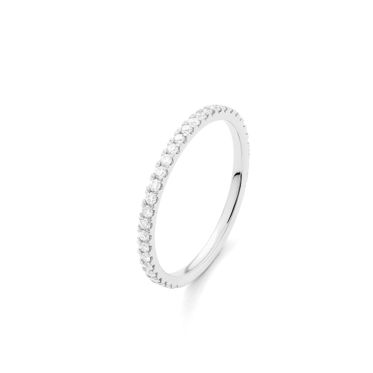 14K 3/4 Diamond Band