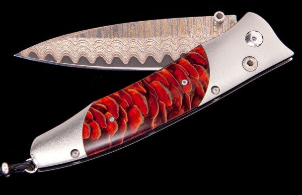 WILLIAM HENRY limited edition RED SUN KNIFE