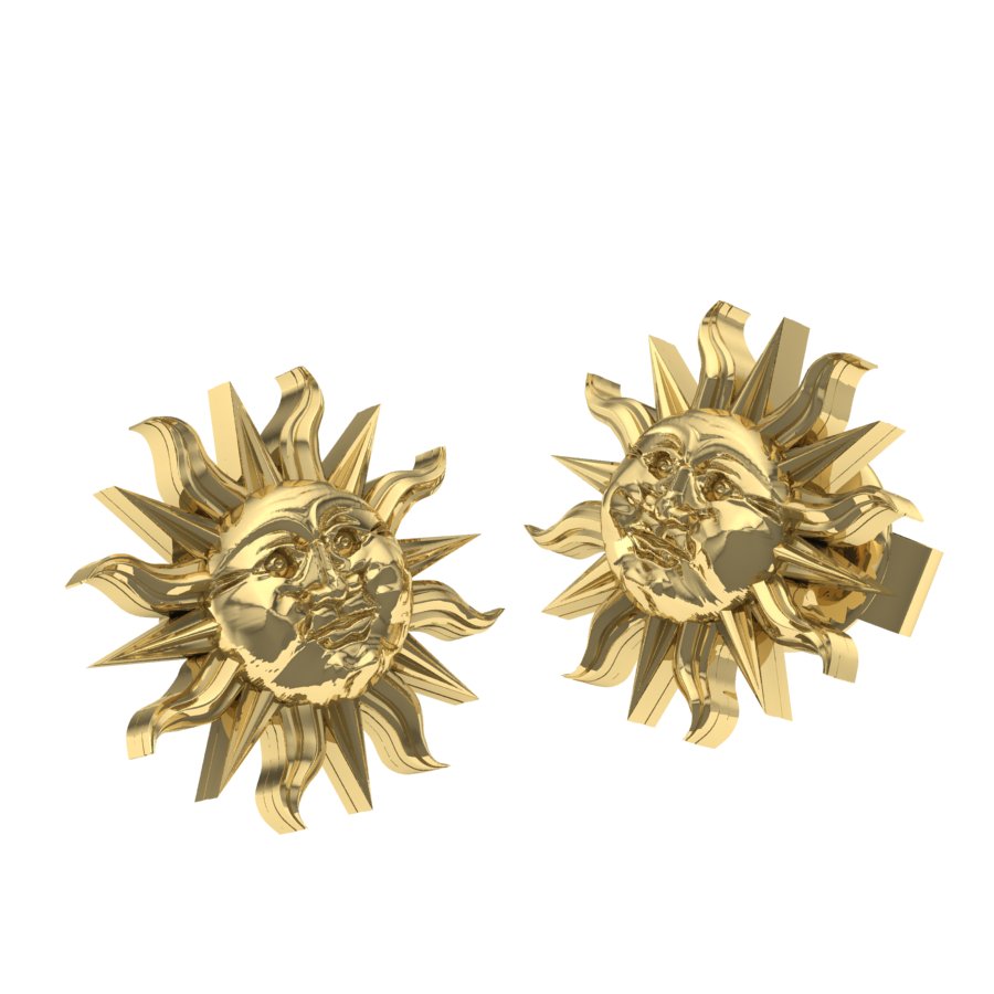 Anniversary Mini Sun Post Earrings