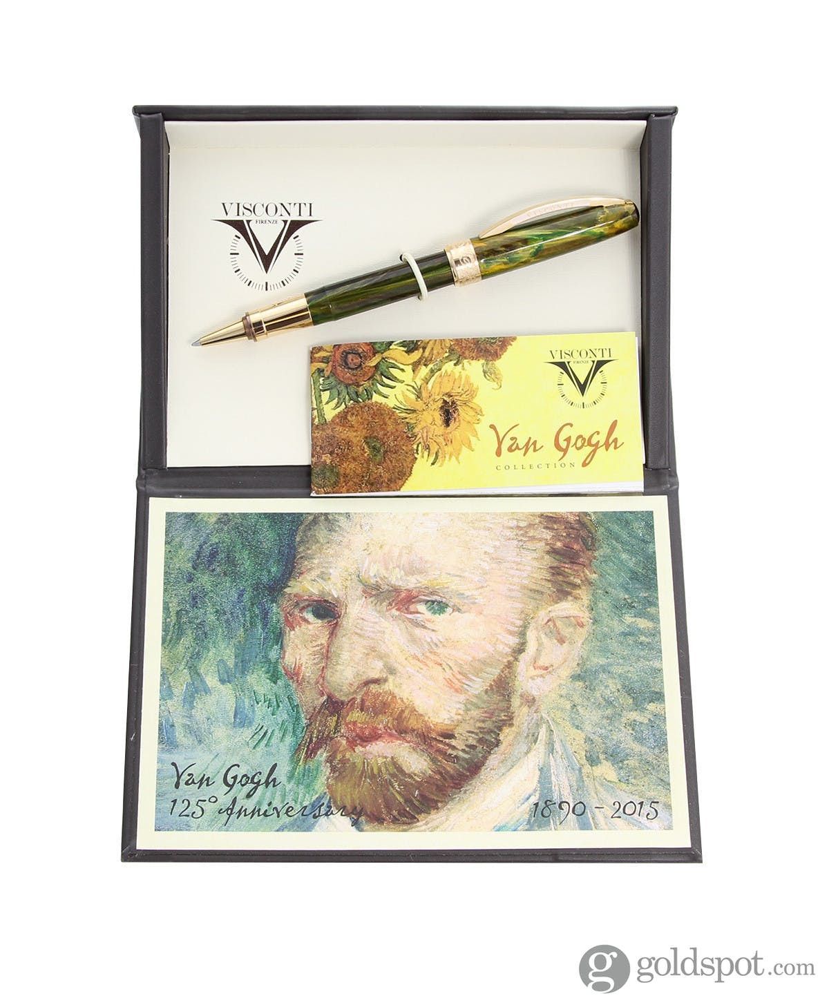 VISCONTI VAN GOGH 125TH ANIV PINE TREES ROLLERBALL PEN