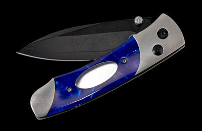 William Henry A200 Blue Pocket Knife