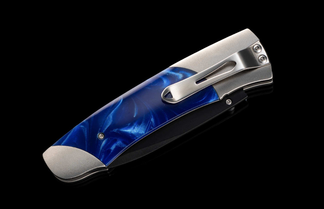 William Henry A200 Blue Pocket Knife