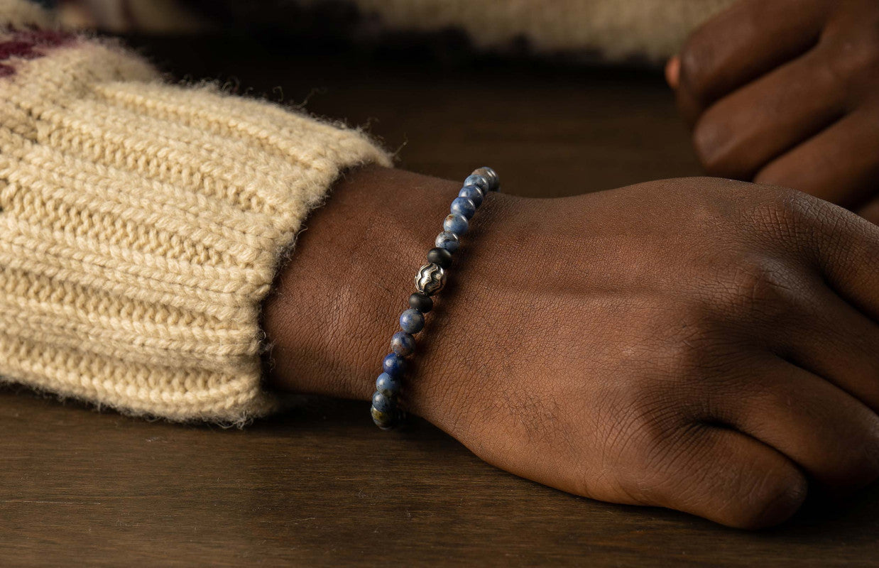 William Henry Brookings Dumortierite Bracelet